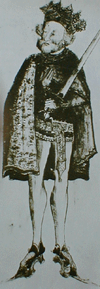 Edward III in Court Dress.