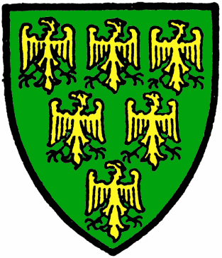 Piers Gaveston's heraldic arms