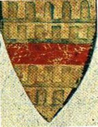 Coat of Arms for Wyllem Marmyim, 1280 with vair pattern.