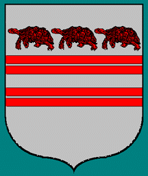 unknown arms with three tortoises in chief