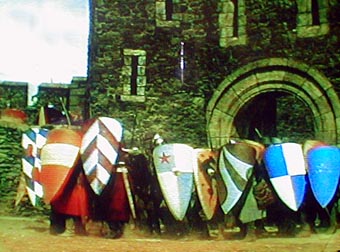 Advance from the castle