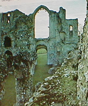 Remains of Castle Acre Priory, Norfolk.