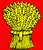 A garb or Wheatsheaf used asan heraldic device by the Earls of Chester