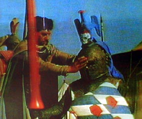 helmeting of a knight