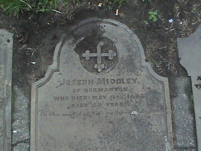 Joseph Midgley died 1873