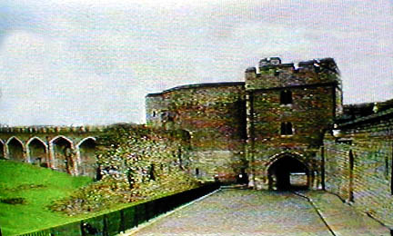 London Castle gateway