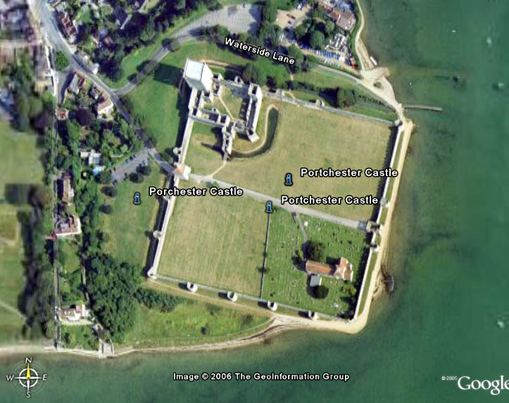 Portchester Aerial view