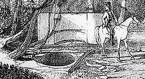 Robin Hood's Well 1700's.