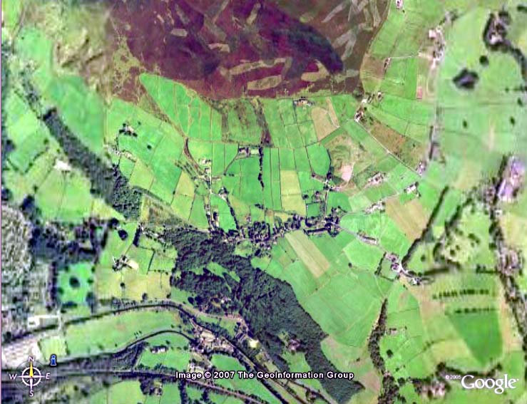 Midgley near Halifax from the air