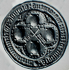Seal of the Westminster Wool Staple.