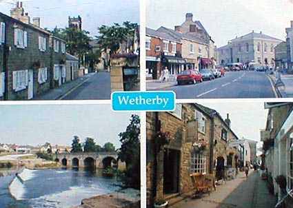 Wetherby from a postcard in the 1990's